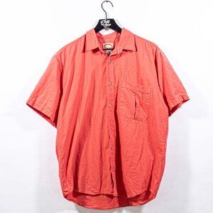 Banana Republic Safari Short Sleeve Button Shirt Medium VTG 90s